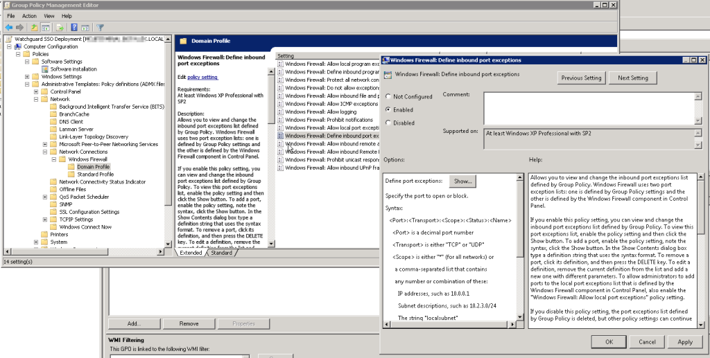 Define Firewall Rules